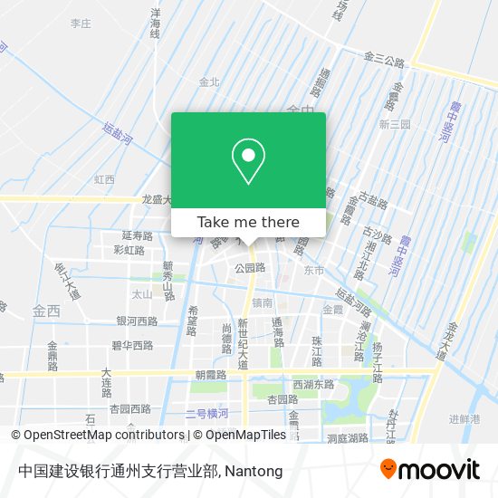 中国建设银行通州支行营业部 map