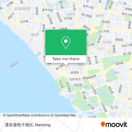 通富微电子南区 map