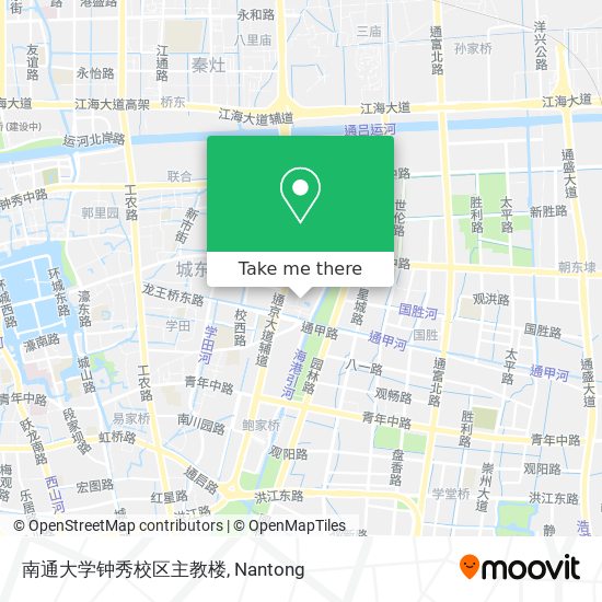 南通大学钟秀校区主教楼 map