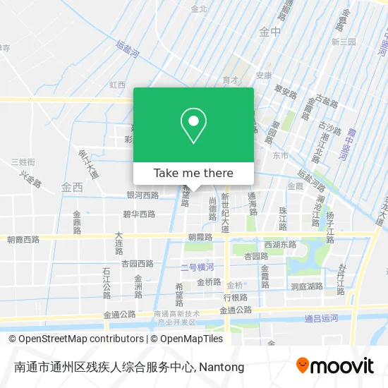 南通市通州区残疾人综合服务中心 map