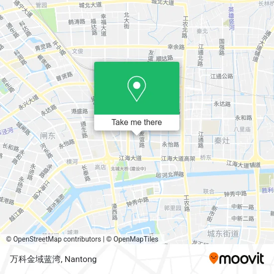 万科金域蓝湾 map