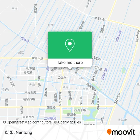 朝阳 map