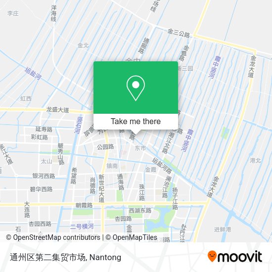 通州区第二集贸市场 map