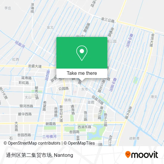 通州区第二集贸市场 map