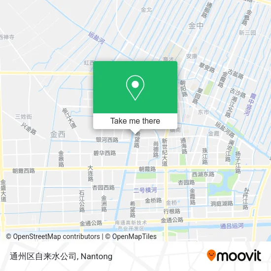 通州区自来水公司 map