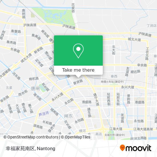 幸福家苑南区 map