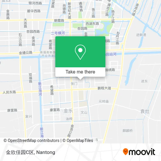 金欣佳园C区 map