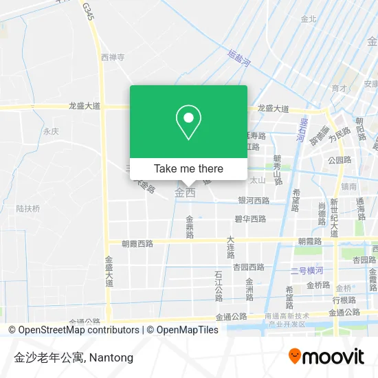 金沙老年公寓 map