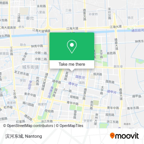滨河东城 map
