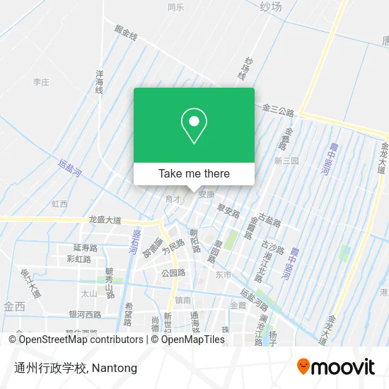 通州行政学校 map