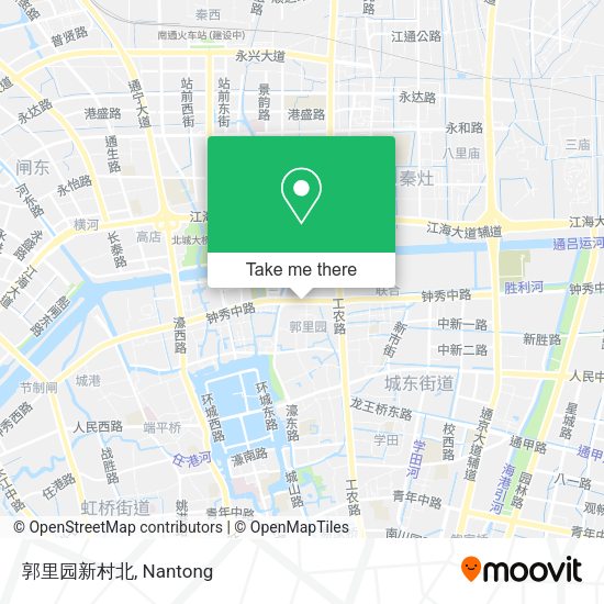 郭里园新村北 map