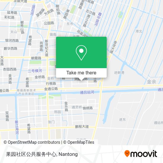 果园社区公共服务中心 map