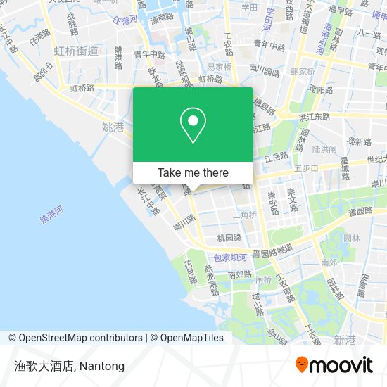 渔歌大酒店 map