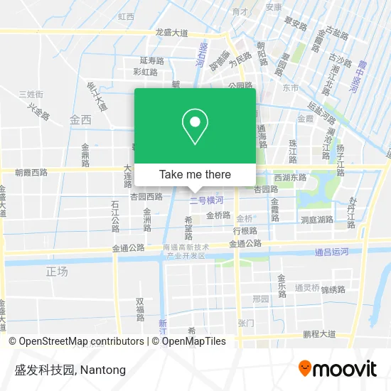 盛发科技园 map