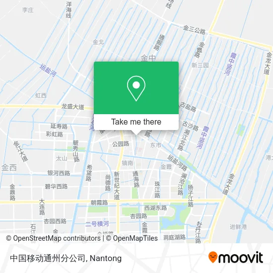 中国移动通州分公司 map