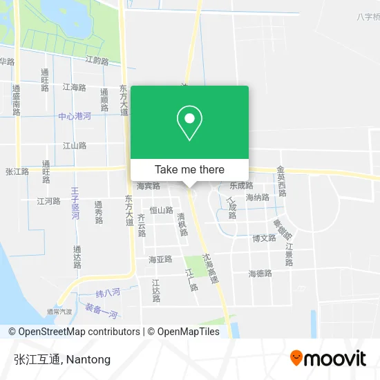 张江互通 map