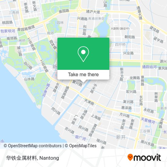 华铁金属材料 map