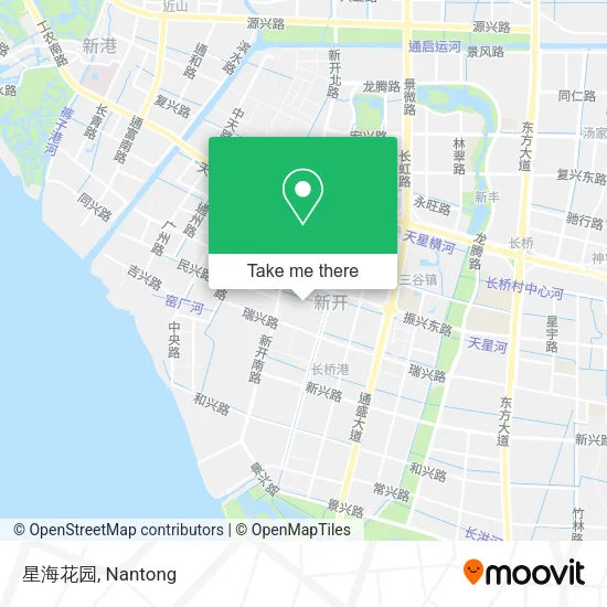 星海花园 map