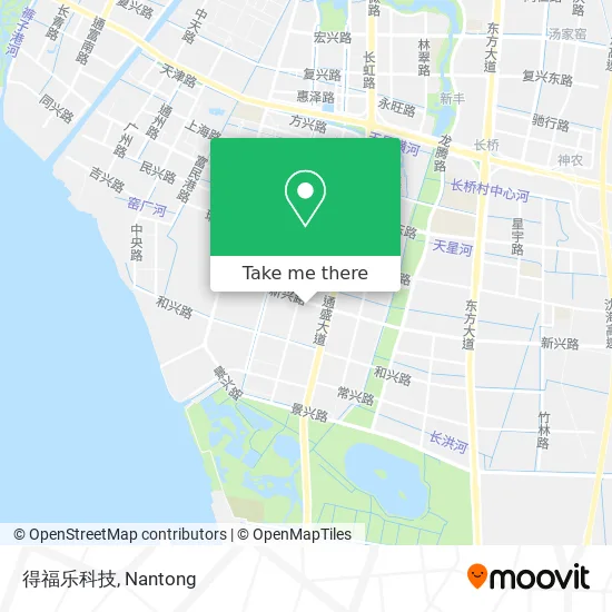 得福乐科技 map