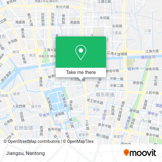 Jiangsu map