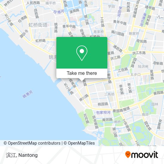 滨江 map