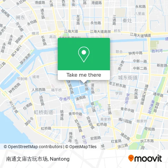 南通文庙古玩市场 map
