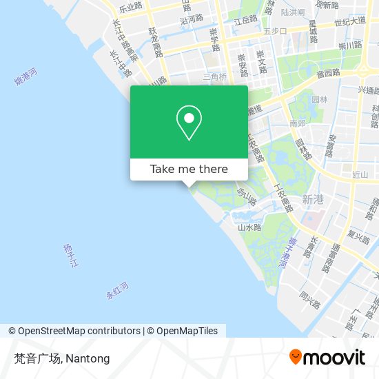 梵音广场 map