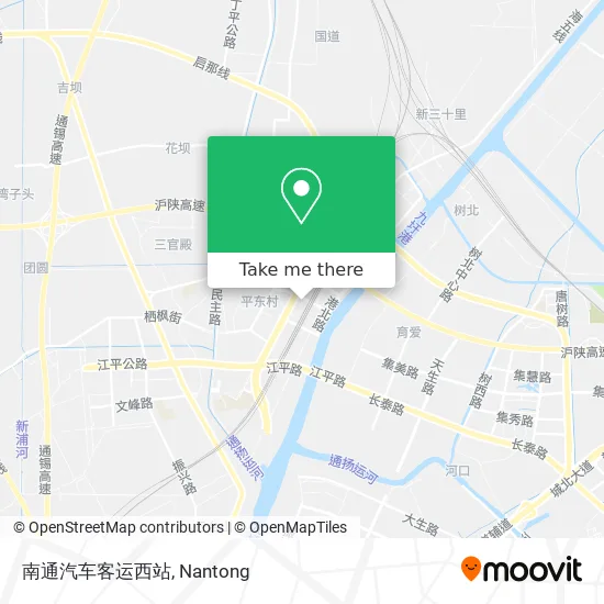 南通汽车客运西站 map