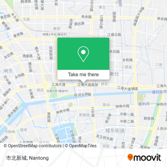 市北新城 map