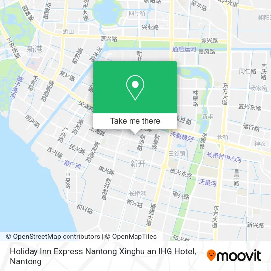 Holiday Inn Express Nantong Xinghu an IHG Hotel map