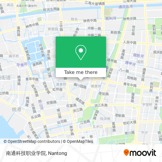 南通科技职业学院 map