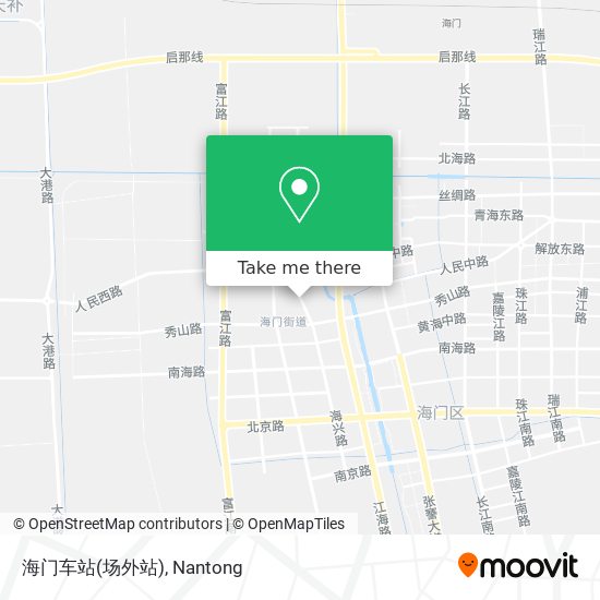 海门车站(场外站) map