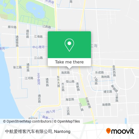 中航爱维客汽车有限公司 map