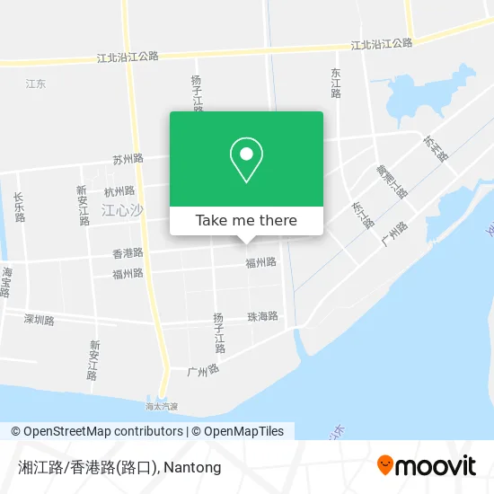 湘江路/香港路(路口) map