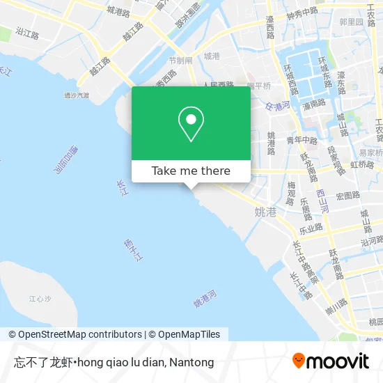 忘不了龙虾•hong qiao lu dian map