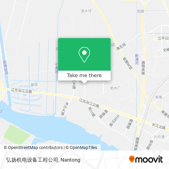弘扬机电设备工程公司 map