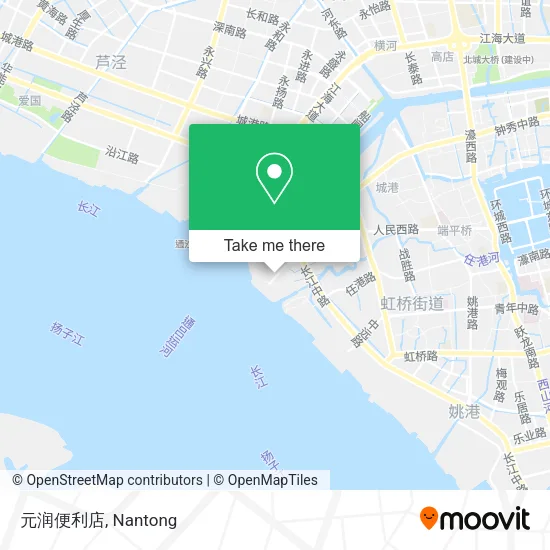 元润便利店 map