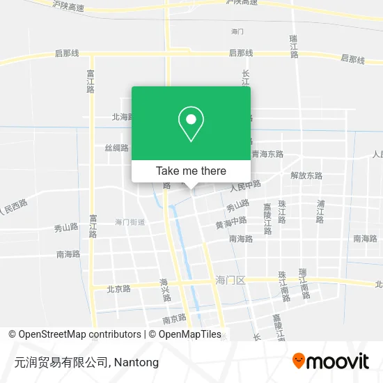 元润贸易有限公司 map