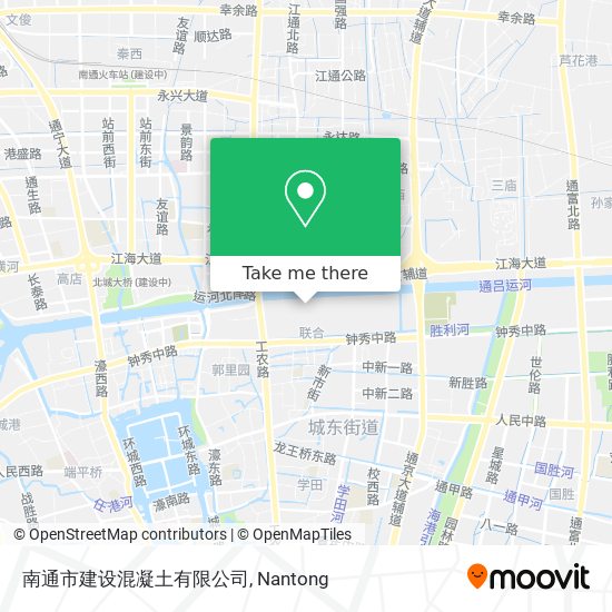 南通市建设混凝土有限公司 map