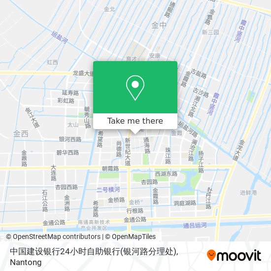 中国建设银行24小时自助银行(银河路分理处) map