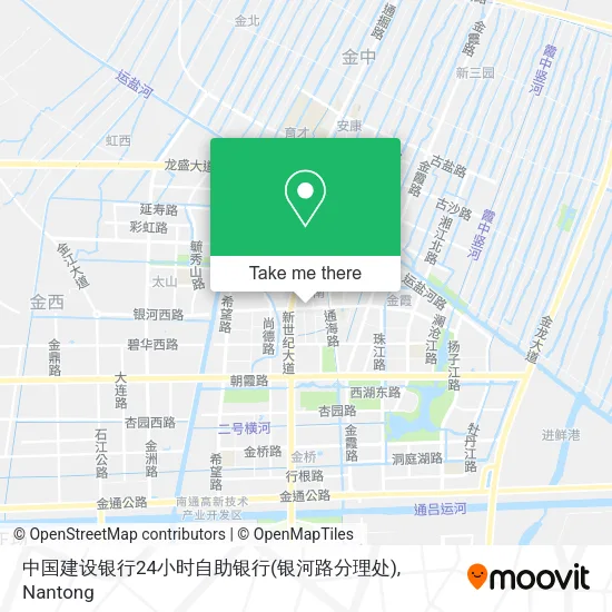 中国建设银行24小时自助银行(银河路分理处) map