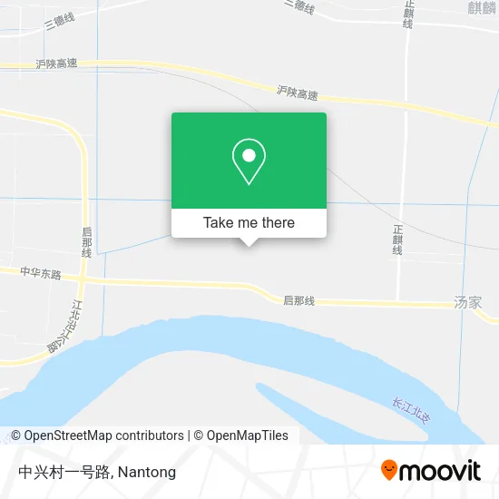 中兴村一号路 map