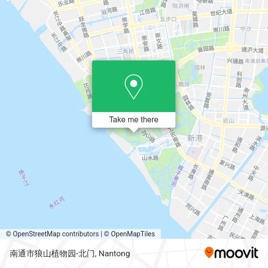 南通市狼山植物园-北门 map