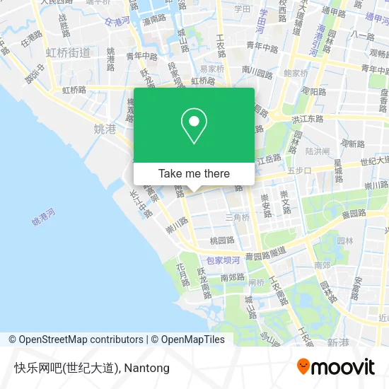 快乐网吧(世纪大道) map
