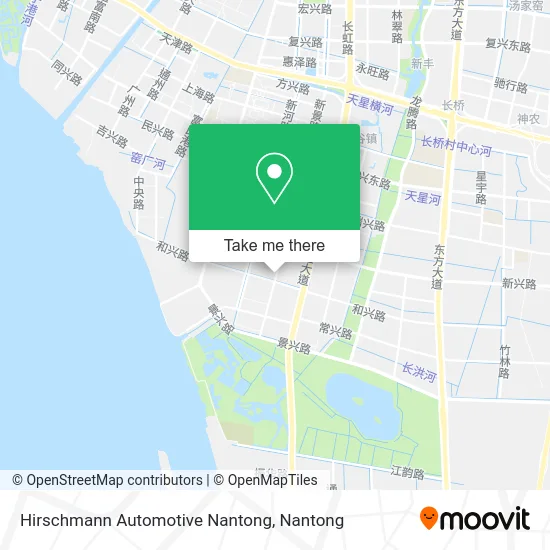 Hirschmann Automotive Nantong map