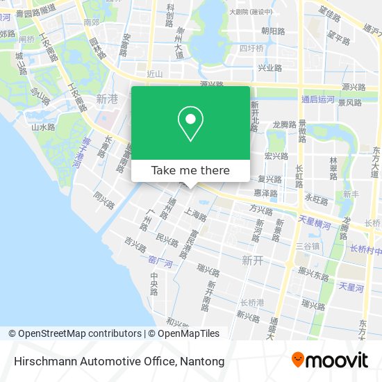 Hirschmann Automotive Office map