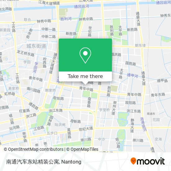 南通汽车东站精装公寓 map