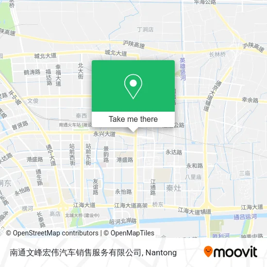 南通文峰宏伟汽车销售服务有限公司 map