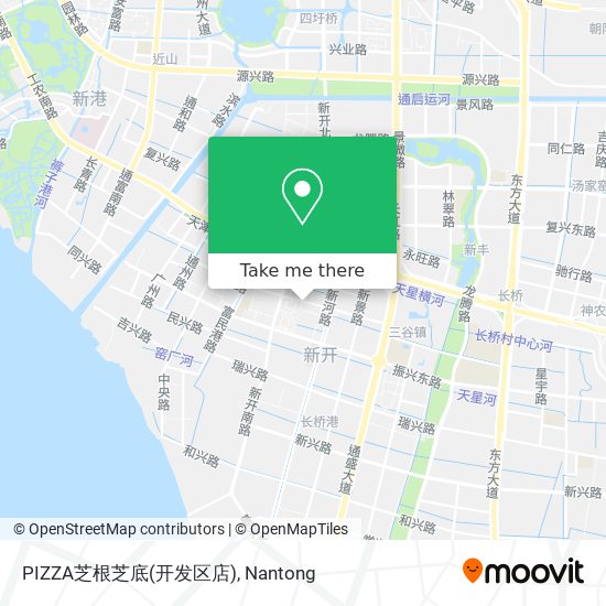 PIZZA芝根芝底(开发区店) map