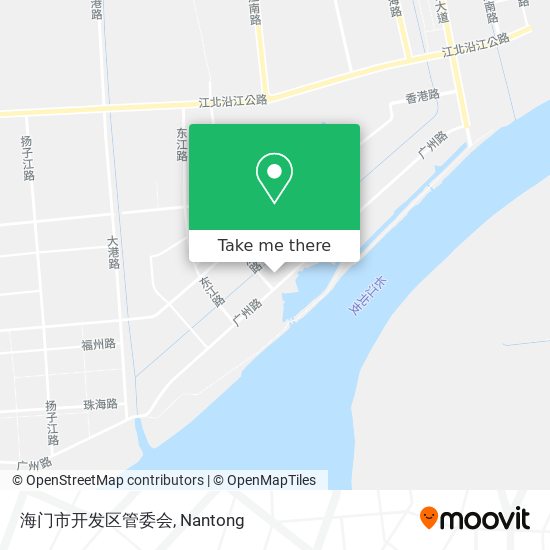 海门市开发区管委会 map